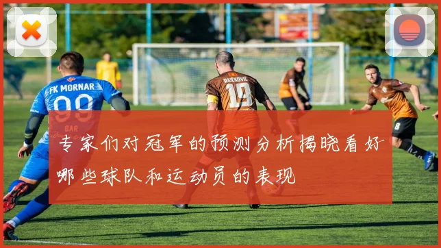 专家们对冠军的预测分析揭晓看好哪些球队和运动员的表现